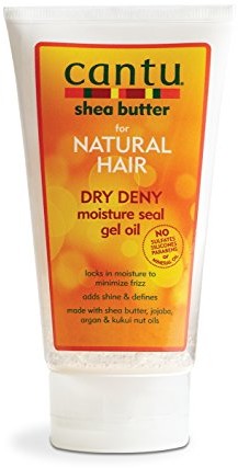 Cantu Natural Hair Dry deny Moisture Seal Gel Oil 5oz Tube by Cantu CTU07567