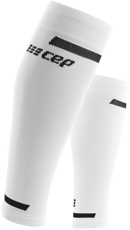 CEP The Run Calf Sleeves Men, biały IV | 39-44cm 2022 Zimowe ocieplacze na nogi i ręce WS300R3