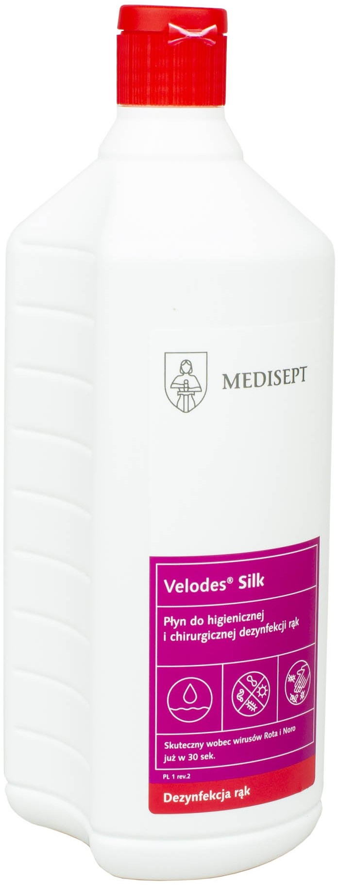 Medisept Velodes Silk 1 litr Płyn do chirurgicznej i higienicznej dezynfekcji rąk SKAMEX ML557