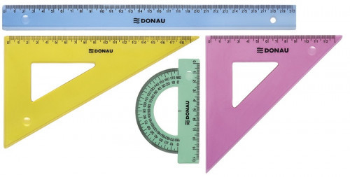 Donau Zestaw geometryczny , duży, zawieszka, mix kolorów 7082904PL-99