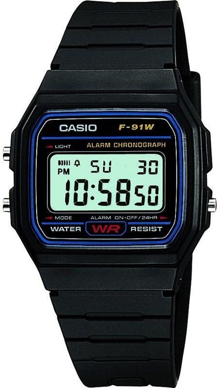 Casio Standard Digital F-91W-1YER