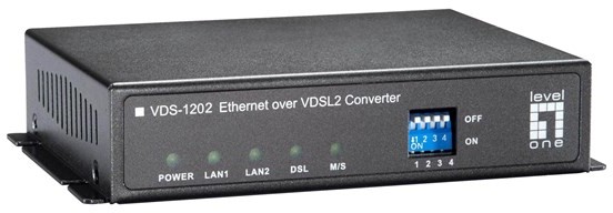 LevelOne LevelOne VDS-1202 - short-haul modem - 10Mb LAN 100Mb LAN Ethernet over VDSL VDS-1202