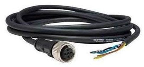 Telemecanique Telemecanique Plug/cable m12/5p female straight 5m XZCP1164L5