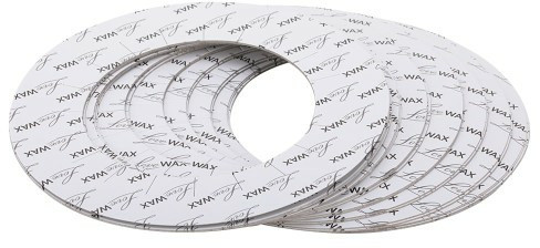 Molly Lac Pierścienie ochronne papierowe na puszkę LoveWax 50 szt.