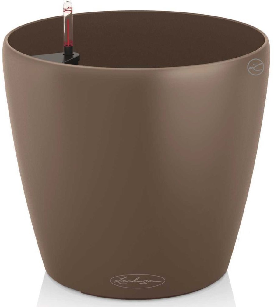 Lechuza Donica Classico Color 28 ALL-IN-ONE, muszkatołowa, 13203