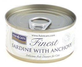 Fish4Cats Fish4Cats Sardynka z Anchois 70g