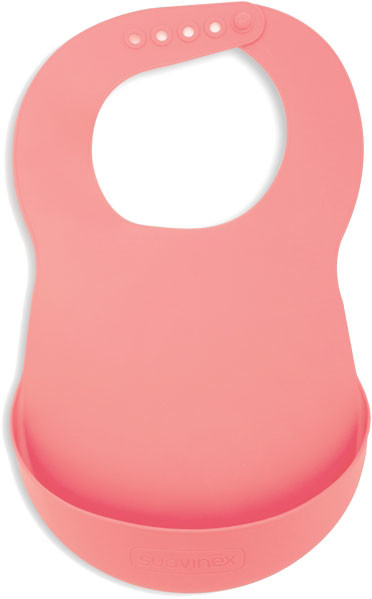 Suavinex SUAVINEX Śliniaczek Pelikan różowy