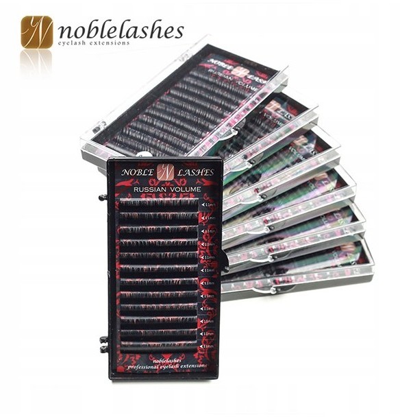 NobleLashes Noble Lashes Rzęsy RUSSIAN VOLUME C+ 0,07 12 NOB000250