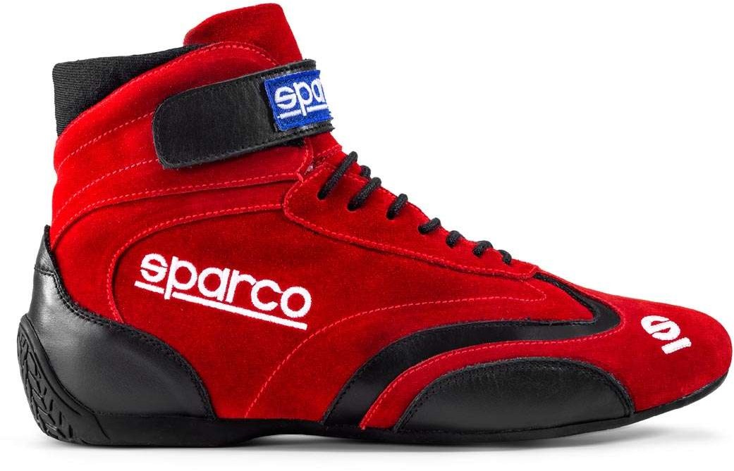 Sparco Buty rajdowe TOP MY21 czerwone (homologacja FIA) 00128738RS