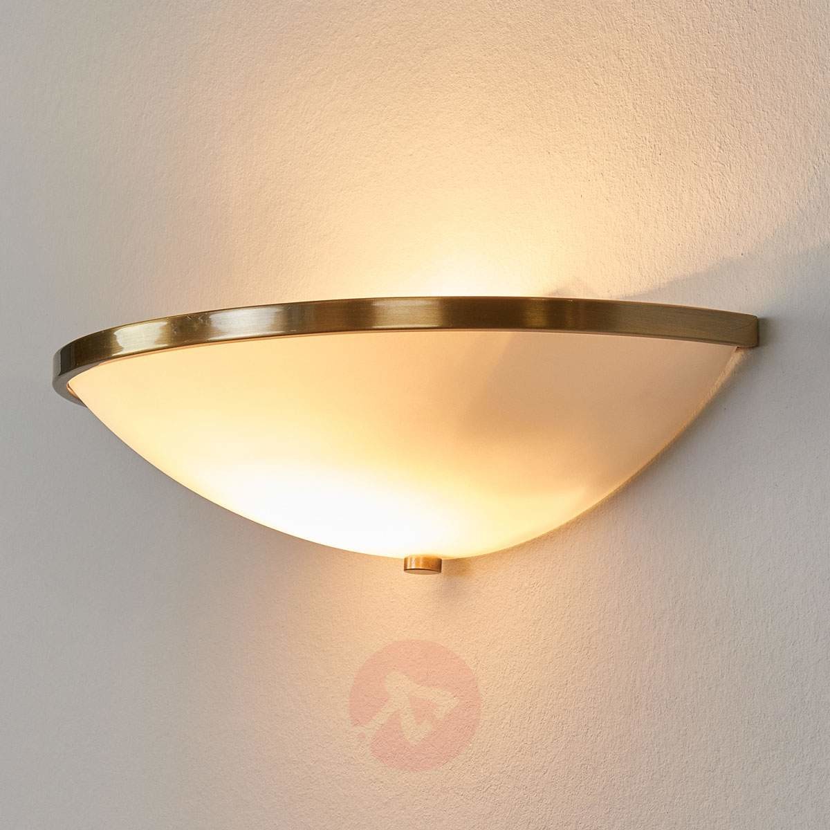 Lampa ścienna TALYA stary mosiądz