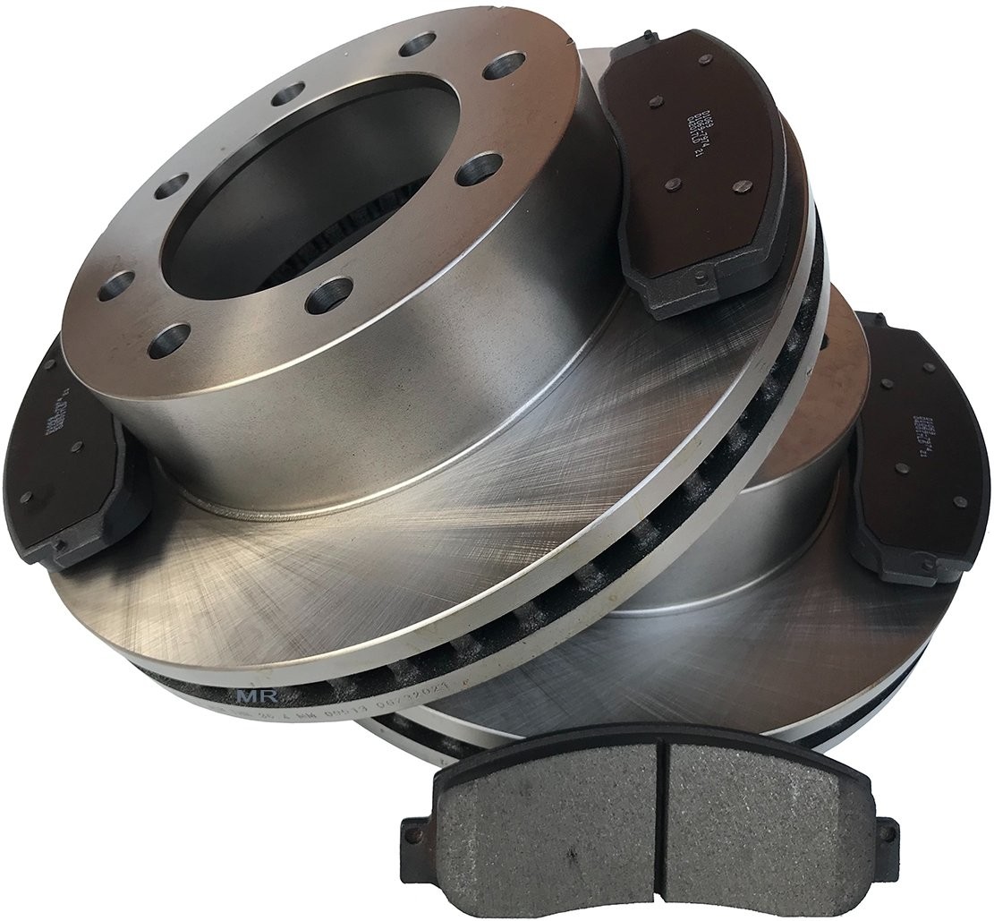 Przednie klocki + tarcze hamulcowe Ford F-350 F350 Super Duty 4x4 2005-2012 54124D1069