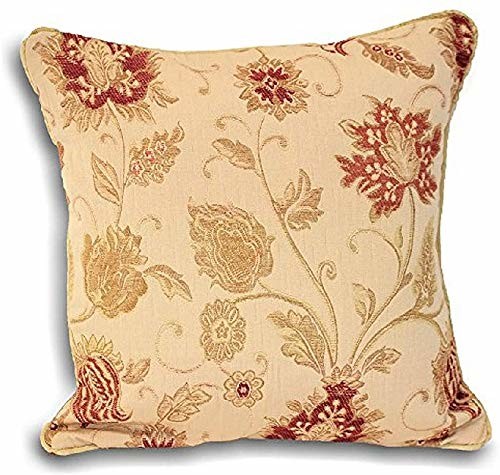 Paoletti Zurich Burgundy Cushion, szampański, 45x45cm