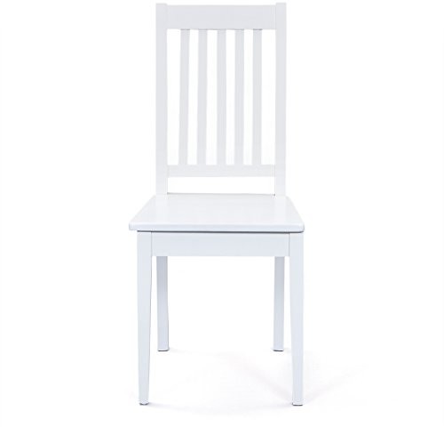 Links Po lewej stronie zestaw krzeseł 2 sztuki Rio A1 Biały F00010204102_WHITE