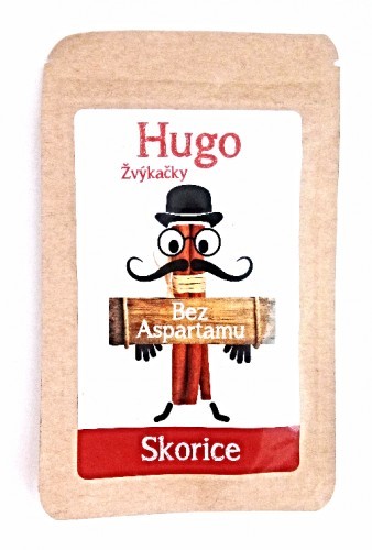 Hugo Guma do żucia cynamonowa z ksylitolem 9 g Hugo 2053