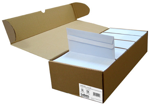 Inny Producent DL SK Koperta biała okno prawe /110 x 220/ karton 1000 szt.