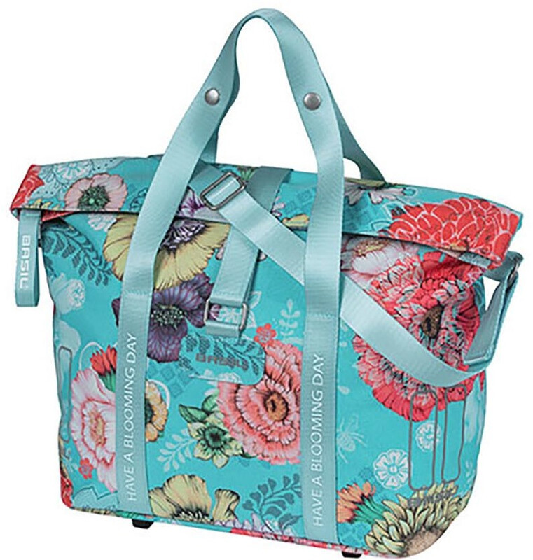 Basil Bloom Field Handbag 8-11l with 2 Hooks incl. KF and MIK Plate, niebieski 2022 Sakwy 18171
