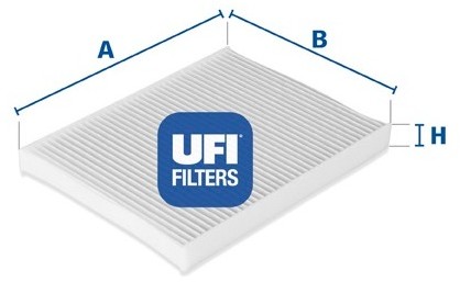 UFI FILTERS Filtr, wentylacja przestrzeni pasażerskiej FILTERS 53.149.00