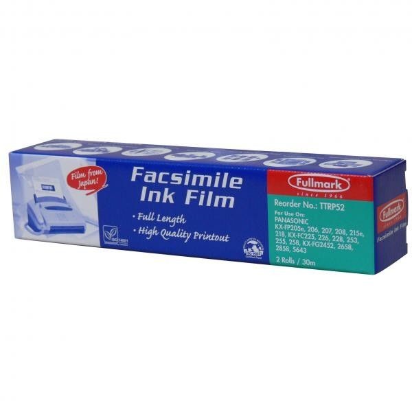 Panasonic KX-FA 55 X TwinPack Thermal Transfer Ribbon/Roll KX-FA55X