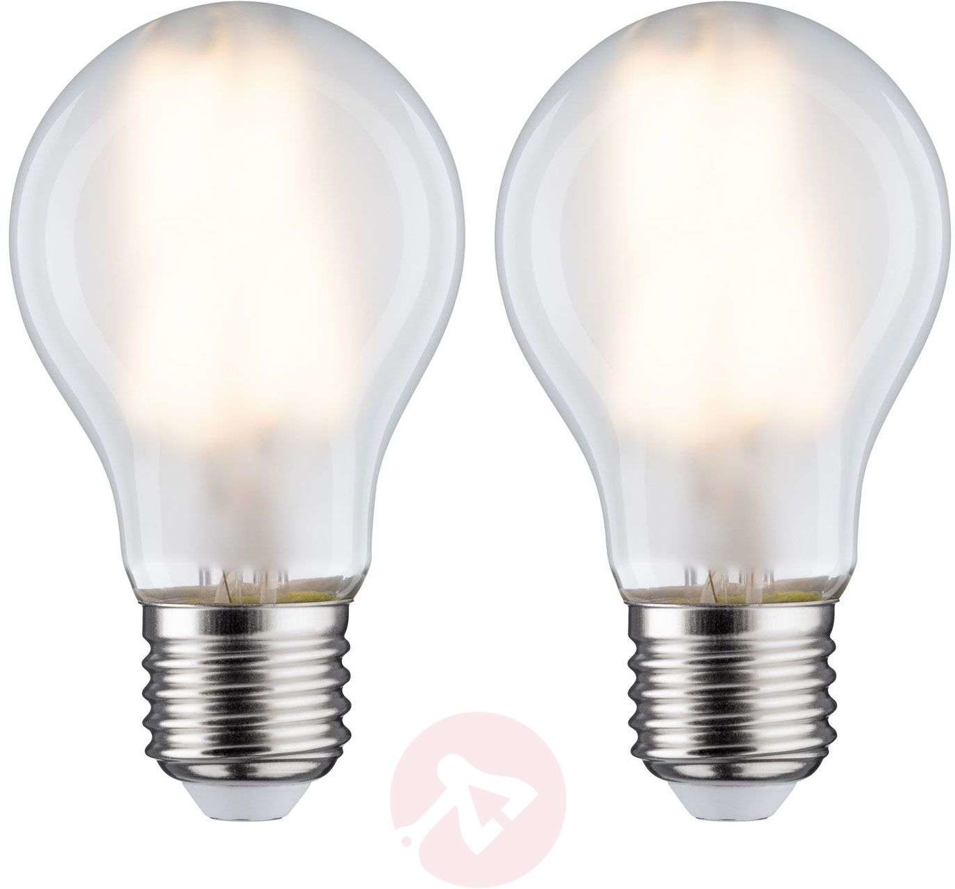 Paulmann Żarówka LED E27 7W 2 700 K matowa 2 szt.