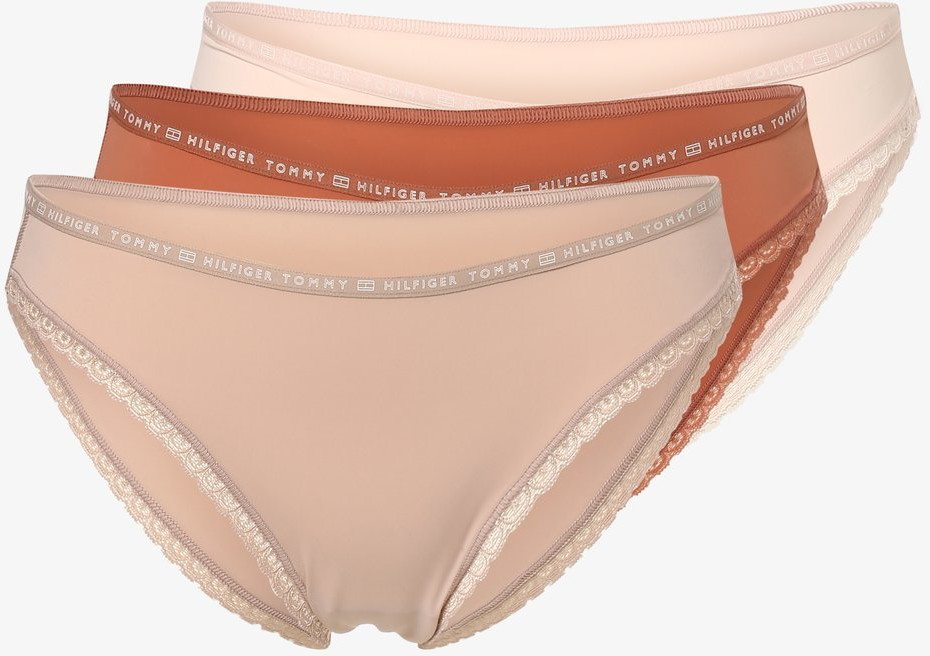 Tommy Hilfiger Slipy damskie pakowane po 3 szt., beżowy