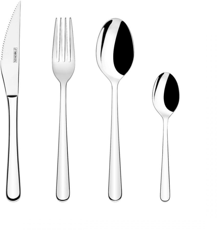 Monix Monix Zestaw sztućców PISA nóż do steków 24 szt