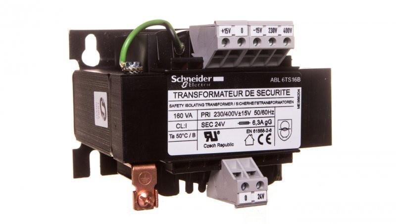 EMC schneider electric 1-fazowy 160VA 230(400)V/24V ABL6TS16B ABL6TS16B