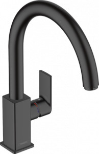 Hansgrohe 71871670 Vernis Shape M-35 bateria kuchenna 260 czarny mat