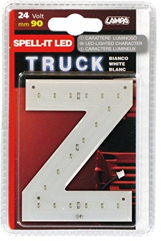 Unbekannt Lampa, Spell-IT LED, 90 MM, 24 V, Z, biały 98748