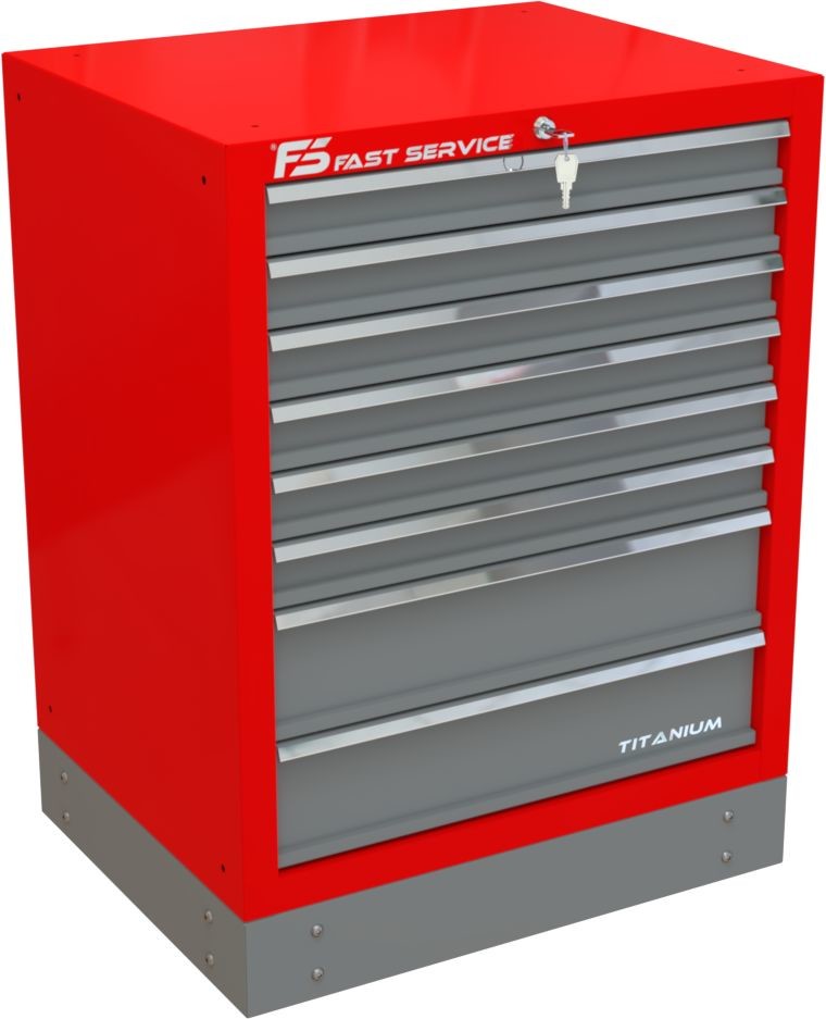 Fastservice Szafka warsztatowa z 8 szufladami  T-12 T-12