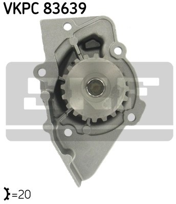 SKF Pompa wody VKPC 83639