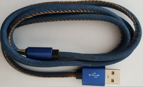 Gembird Kabel USB 2.0 Type C premium jeans 2 m 1_695254