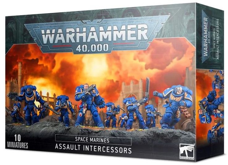 Games Workshop Space Marines: Assault Intercessors (99120101283) 48-36