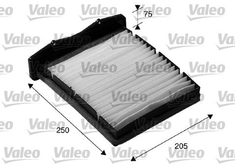 VALEO Filtr, wentylacja przestrzeni pasażerskiej 698817