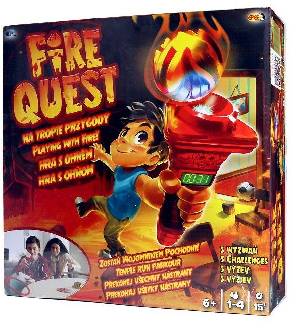 Eppe Fire Quest, gra elektroniczna Na tropie przygody