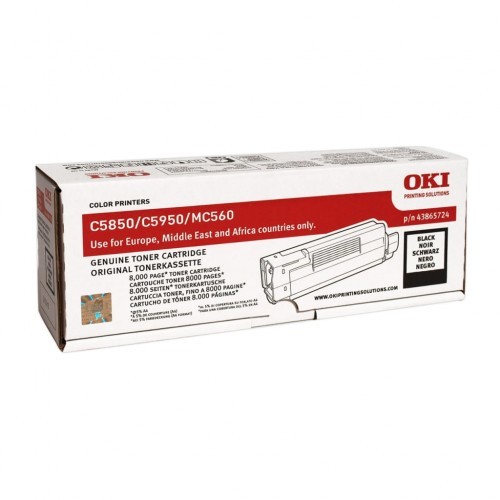 eMPe Toner Zamiennik do OKI C5950 43865724 MPOK5950BK) Black MPOK5950BK