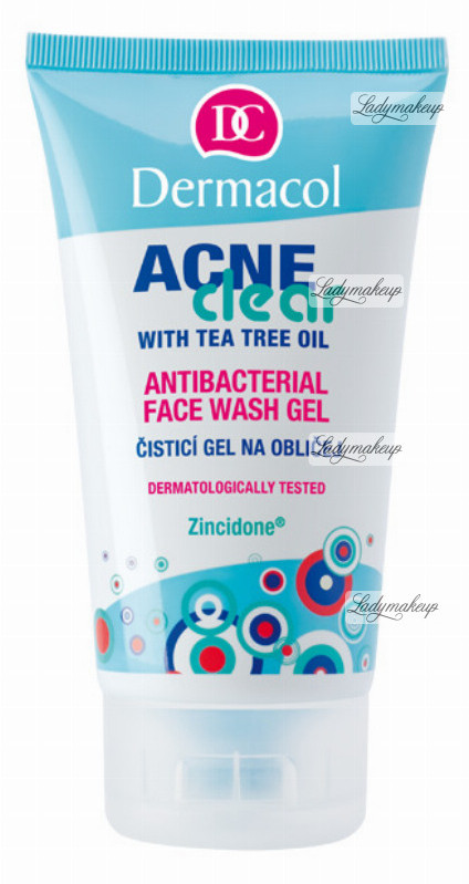 Dermacol Acne Clear - ANTIBACTERIAL FACE WASH GEL - Antybakteryjny żel do mycia twarzy do cery trądzikowej DERZMTW