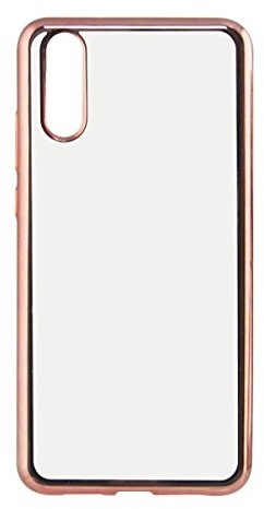 Ksix B0758FTP16 etui ochronne z metalu do Huawei P20, różowe złoto B0758FTP16