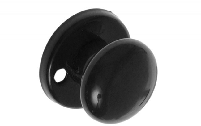 Gałka stała lakierowana czarna
