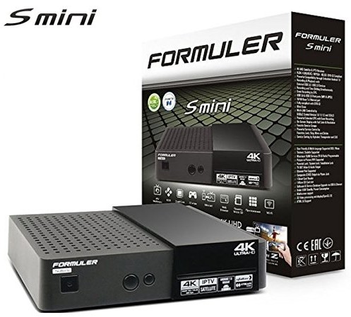 Formuler formuler S Mini 4 K Ultra HD SAT-IPTV Receiver Next-Generation 4 K UHD Satellite & Media Receiver S Mini