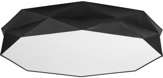 TK Lighting Plafon Kantoor 4227 nowoczesna oprawa w kolorze czarnym 4227