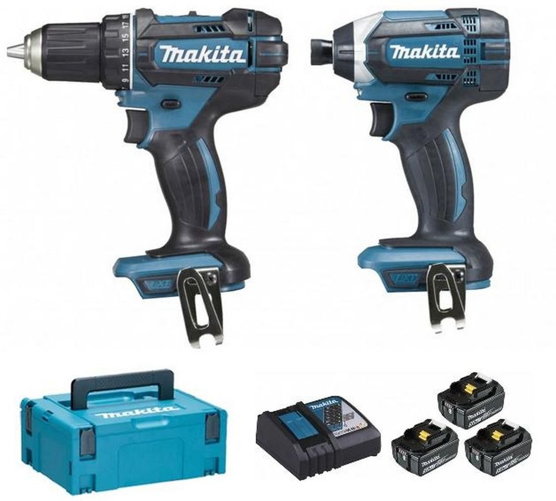 Makita Wkrętarka i zakrętarka MDLX2127TJ1, 18 V