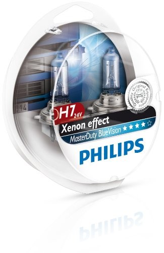 Philips MasterDuty BlueVision 24V H7 żarówka do reflektora 13972MDBVS2