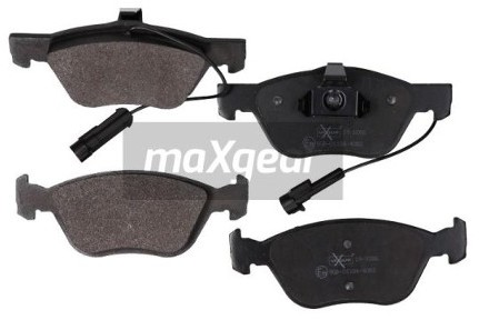 MaxGear Zestaw klocków hamulcowych, hamulce tarczowe 19-1086