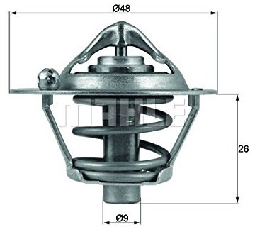 Behr thermot tronik TX 108 82d termostat, chłodzenie cieczą TX 108 82D