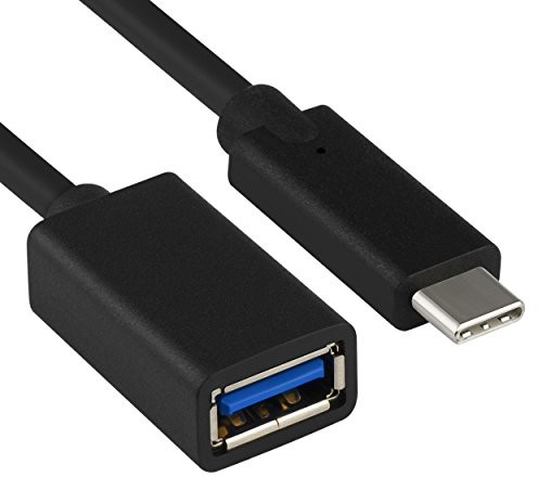 mumbi przewód USB C 20 cm USB C wtyczka do gniazda USB A OTG 24391
