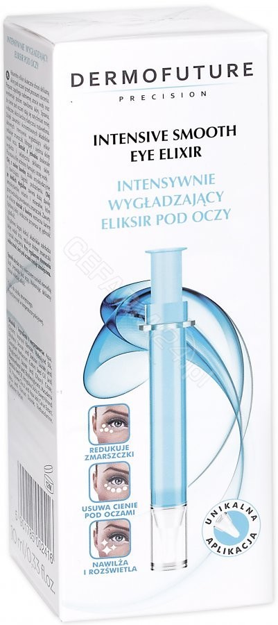 DermoFuture Intensive Smooth Eye Elixir Intensywnie wygładzający eliksir pod oczy 10 ml