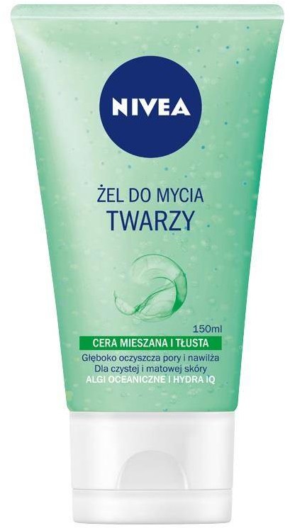 Nivea Żel do mycia twarzy cera mieszana i tłusta 150ml 93701-uniw