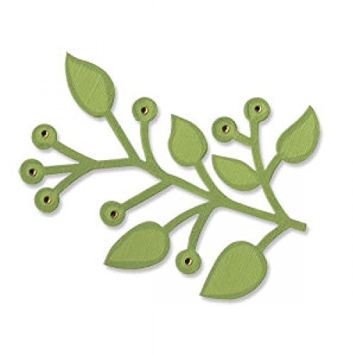 Sizzix bigz Stanze gałęzi z liśćmi, 1 Stanze, wielokolorowa 656212