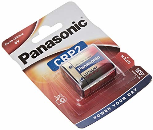 Panasonic CRP2 Bateria Fotograficzna Litowo-Jonowa, 6 V/1600 mAh CRP2