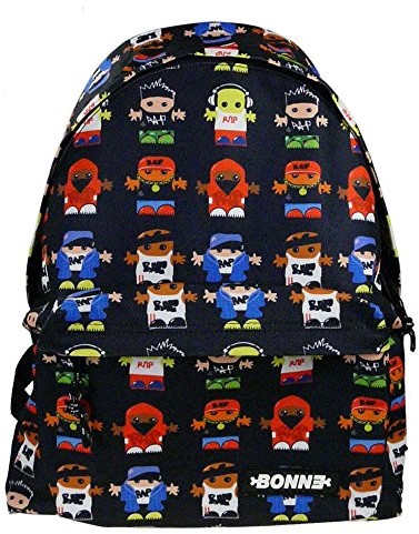 Bonne Plecak Gute Graffity Stile czarny 3165